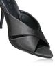 Aqua Aqua Women's Penny Satin Stiletto Sandals - 5