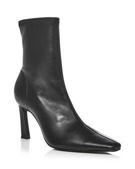 Aqua Aqua Women's Saly Zip-Up Ankle Boots