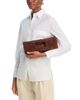 Aqua Aqua Wooden Bead Envelope Bag - 2