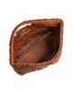 Aqua Aqua Wooden Bead Envelope Bag - 3