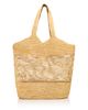Aqua Aqua Woven Straw Tote Bag - 6