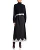Aqua Aqua x Nicky Hilton Lace Trim Slip Dress & Sweater - 1