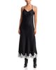 Aqua Aqua x Nicky Hilton Lace Trim Slip Dress & Sweater - 2