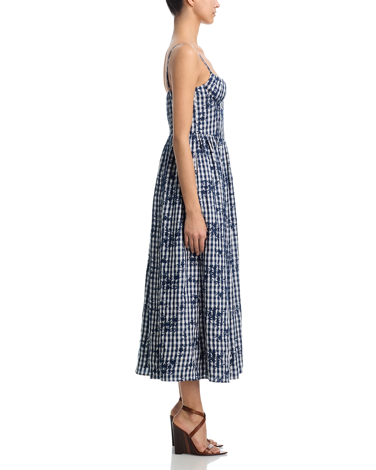 sachin and babi light blue dress Embroidered Maxi Dress main image 1