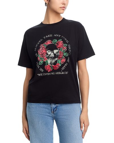 Aqua Aqua x Wuthering Heights Rose Skull Tee