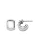 Aqua Bloomingdale's Fine Collection Polished Classic Huggie Hoop Earrings in Sterling Silver - 3
