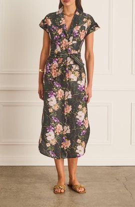 aqua blu australia adele maxi dress Floral