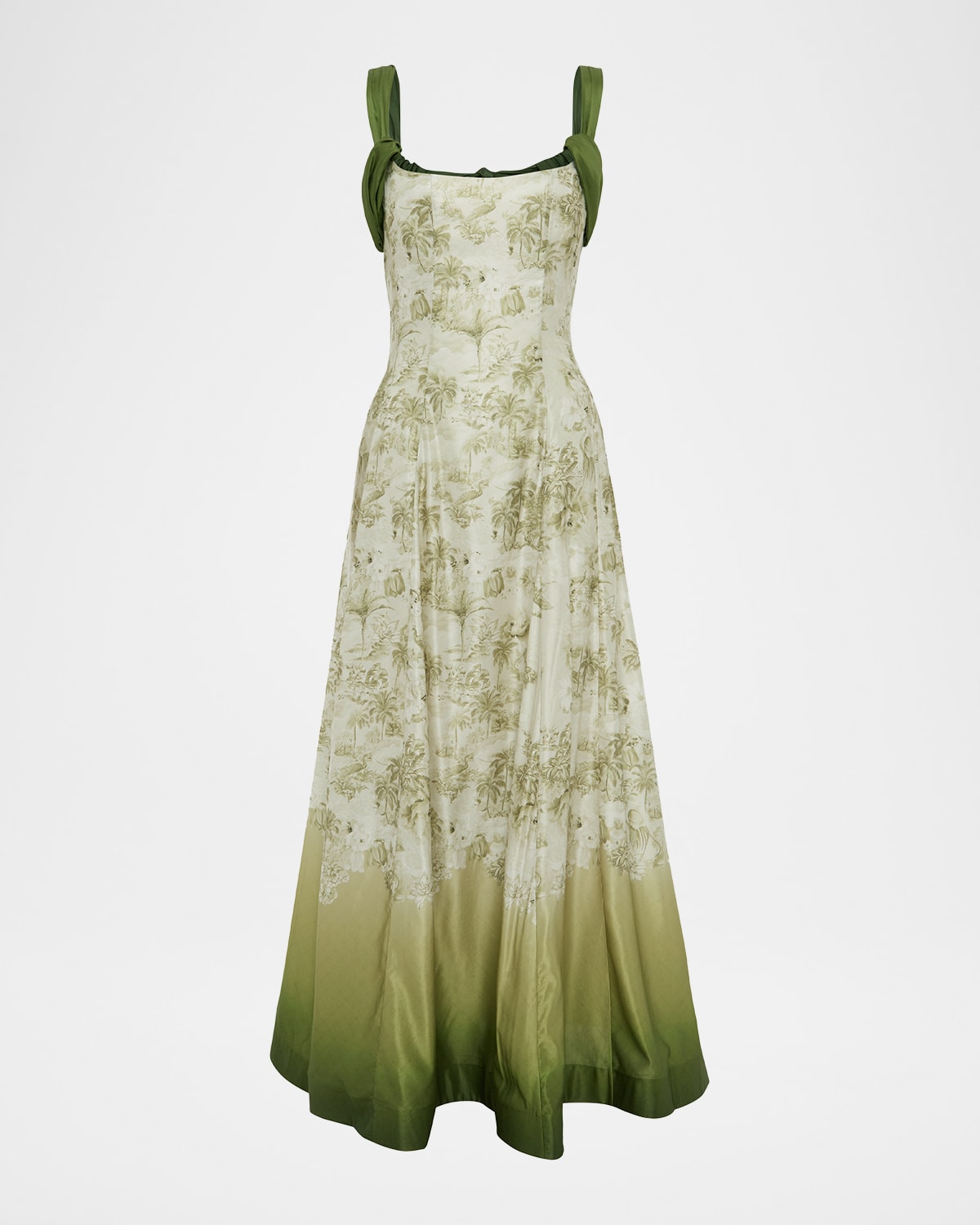 Aqua Blu Australia Delphine Toile Maxi Dress