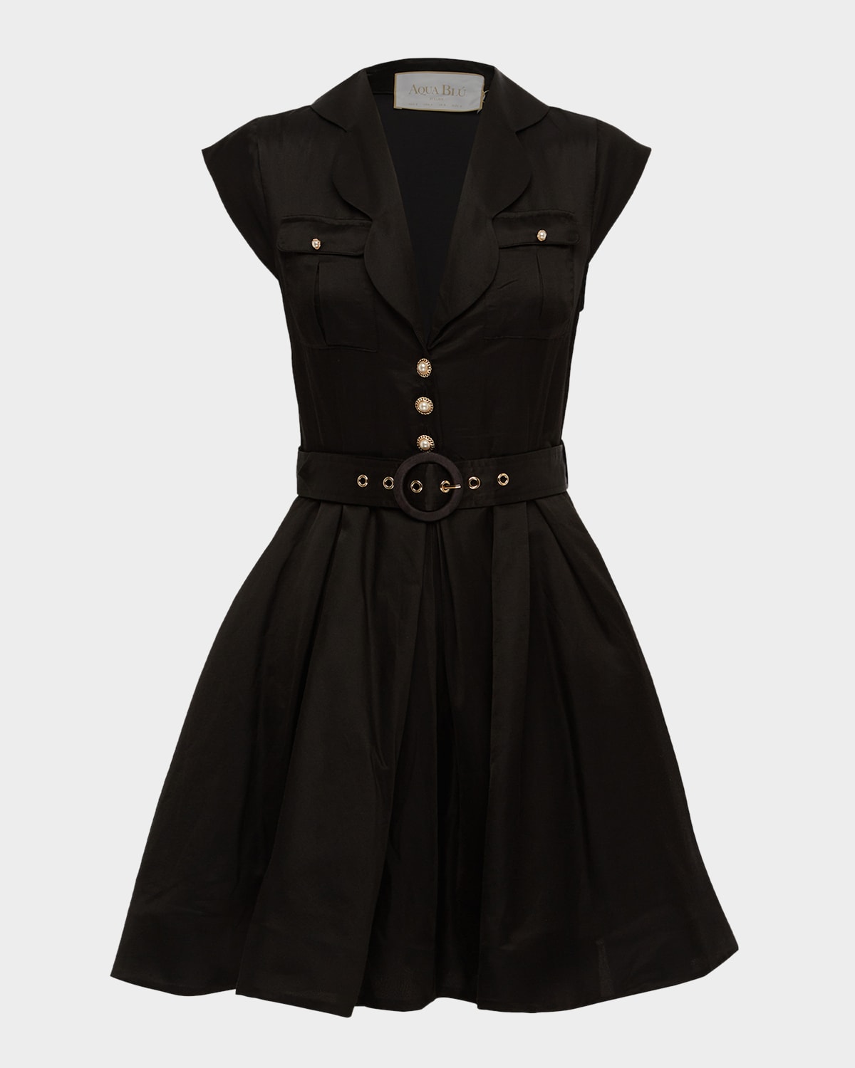 Aqua Blu Australia Juliette Belted Mini Dress