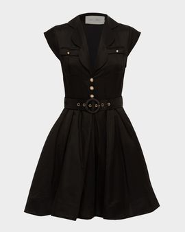 Aqua Blu Australia Juliette Belted Mini Dress
