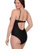 Aqua Green Aqua Green Double Keyhole One Piece - 2