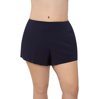 Aqua Green Aqua Green Plus Size High Waist Beach Short Swimsuit Bottom