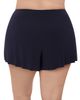 Aqua Green Aqua Green Plus Size High Waist Beach Short Swimsuit Bottom - 3