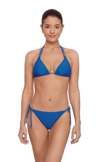 Aqua Green Aqua Green String Triangle Bikini Set