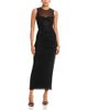 Aqua Sleeveless Mesh Dress - 1