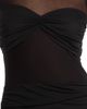 Aqua Sleeveless Mesh Dress - 3