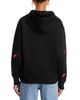Aqua Vintage Havana Embellished Lips Hoodie - 3
