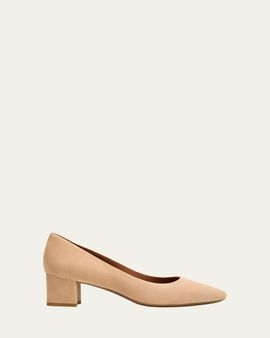 Aquatalia 45mm Pasha Suede Pumps