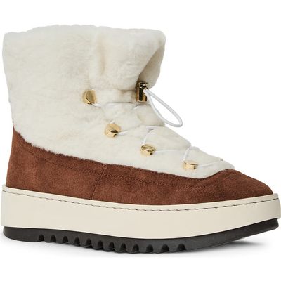 Aquatalia Aquatalia Alena Weatherproof Genuine Shearling & Suede Boot