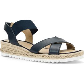 Aquatalia Aquatalia Almeria Weatherproof Slingback Espadrille Platform Wedge Sandal