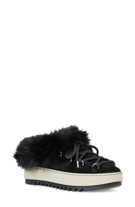 Aquatalia Aquatalia Anise Genuine Shearling Leather Mule