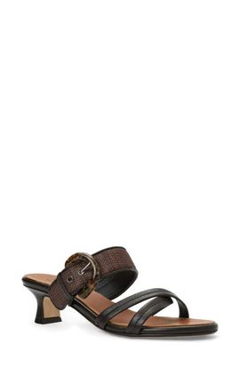 Aquatalia Aquatalia Bambi Weatherproof Kitten Heel Slide Sandal