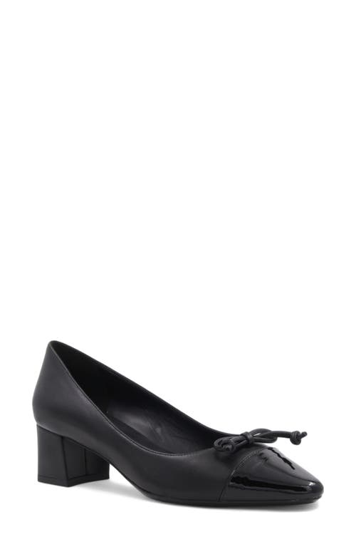 Aquatalia Aquatalia Palica Weatherproof Pointed Cap Toe Pump
