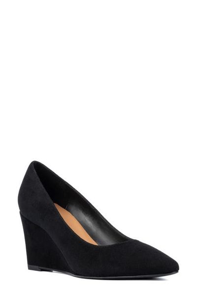 Aquatalia Aquatalia Posie Weatherproof Pointed Toe Wedge Pump
