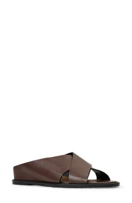 Aquatalia Aquatalia Potenza Waterproof Leather Slide Sandal