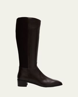 Aquatalia Ricarda Leather Knee-High Boots