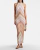 Aquazzura Aquazzura Almost Bare snake-effect leather sandals - 4