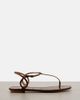 Aquazzura Aquazzura Almost Bare snake-effect leather sandals - 5