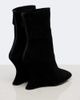 Aquazzura Aquazzura Amore suede wedge ankle boots - 4