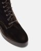 Aquazzura Aquazzura Ben 20 leather-trimmed velvet combat boots - 5