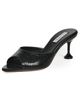 Aquazzura Aquazzura Bisous Mules 65mm Black - 1