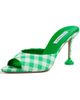 Aquazzura Aquazzura Bisous Mules Palm Green - 1