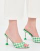 Aquazzura Aquazzura Bisous Mules Palm Green - 3