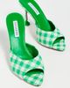 Aquazzura Aquazzura Bisous Mules Palm Green - 5