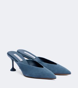 Aquazzura Aquazzura Bisous suede mule