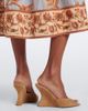 Aquazzura Aquazzura Bisous suede wedge mules - 2