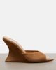Aquazzura Aquazzura Bisous suede wedge mules - 5