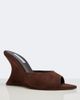 Aquazzura Aquazzura Bisous Wedge suede mules - 6