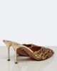 Aquazzura Aquazzura Ce Soir embellished leather mules - 4