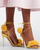 Aquazzura Aquazzura Cherry Kiss appliquÃ© sandals - 2