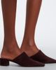 Aquazzura Aquazzura Colbert suede mules - 3