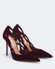 Aquazzura Aquazzura Contour velvet pumps - 1