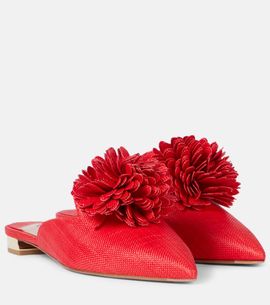 Aquazzura Aquazzura Couturier appliquÃ© mules