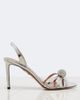 Aquazzura Aquazzura Crystal Bubble leather slingback sandals - 5