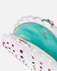 Aquazzura Aquazzura Crystal Shell embellished clutch - 3