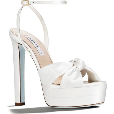 Aquazzura Aquazzura Cupid Bridal Ankle Strap Sandal